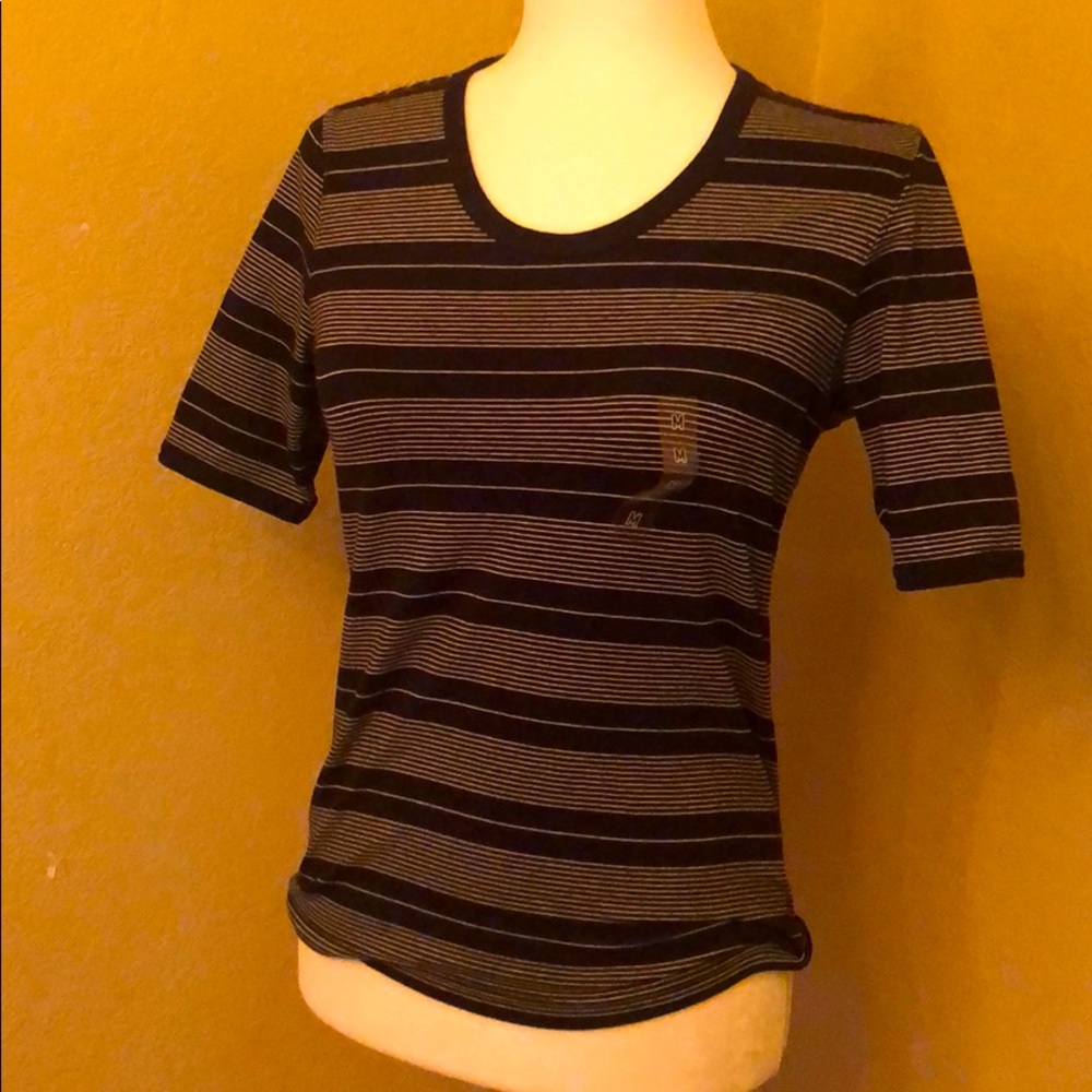 Navy stripe Uniqlo U tee NWT